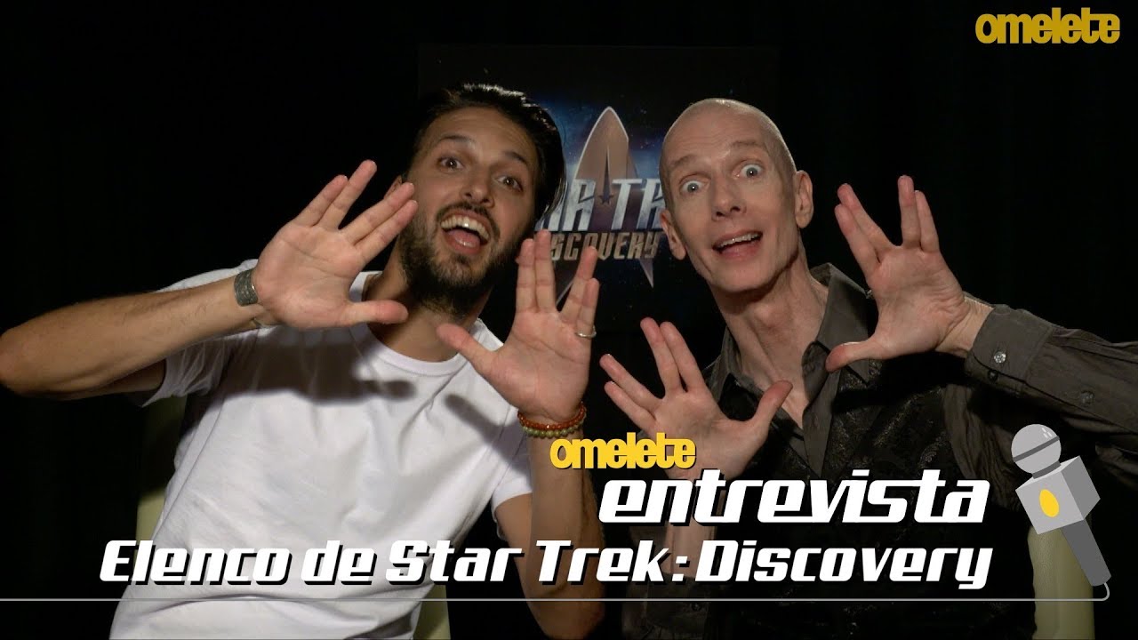 Elenco e produtor de Star Trek: Discovery | Omelete Entrevista