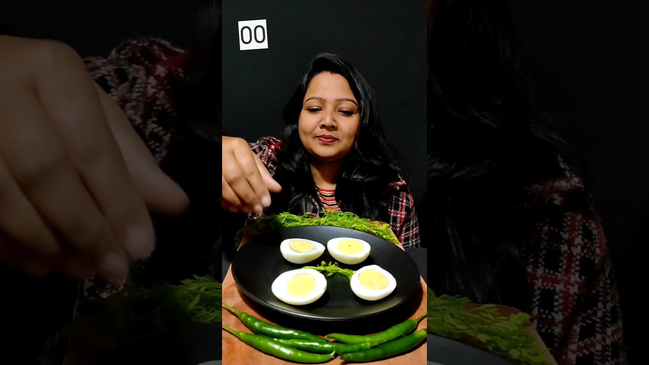 Eating 2 Boiled Eggs within 30 seconds 