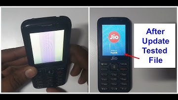 Lyf Jio F61F New Display White Solution Fix With Tested File