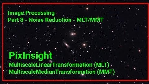 Image Processing Part 8 - Multiscale Median Transform