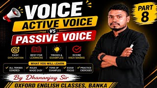 Active Voice vs Passive Voice Part 8 | Full Concept in Easy English