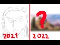 15 years of art progress in 50 seconds  art transformation