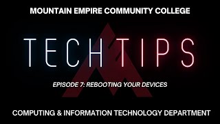 Tech Tip - Episode 7: Rebooting