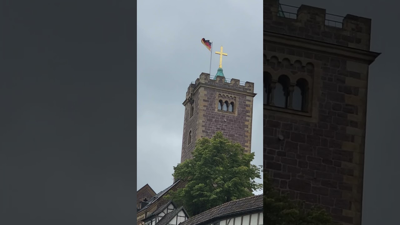 Wartburg Castle in Eisenach.