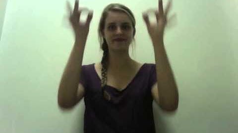Gaelyn Sullivan ASL 001 Video Project #1