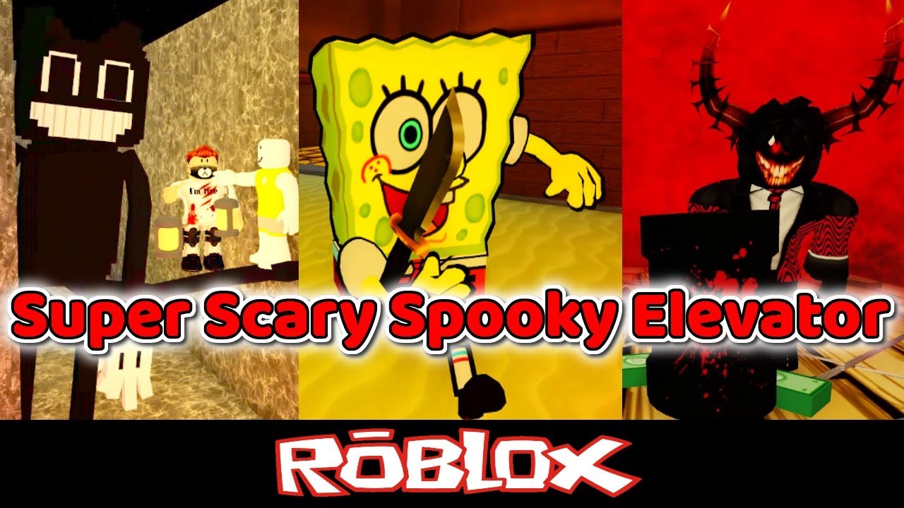 Spongebob Super Scary Spooky Elevator By Xjicdo222 Roblox Youtube - spongebob amp patrick morphs roblox