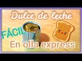 Dulce de leche rápido en olla a presíon | solo 1 ingrediente!