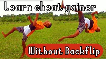 Learn cheat gainer without backflip 2021 //Easy way to learn cheat gainer//Trickstersuraj//