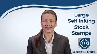 ESS Large Self Inking Stock Stamps