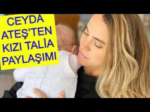 Ceyda Ateş Kızının Yüzünü İlk Kez Gösterdi Binlece Beğeni Aldı