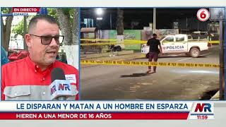 Asesinan a hombre en Parque de Esparza