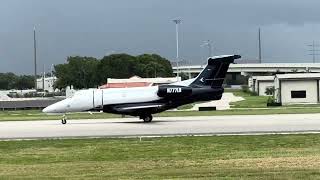 Embraer Phenom 300 (N777LB) taking off at Boca Raton Airport (BCT) today.  What a jet!