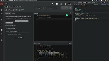 codewars - Abbreviate a Two Word Name (8kyu) for JavaScript Developer