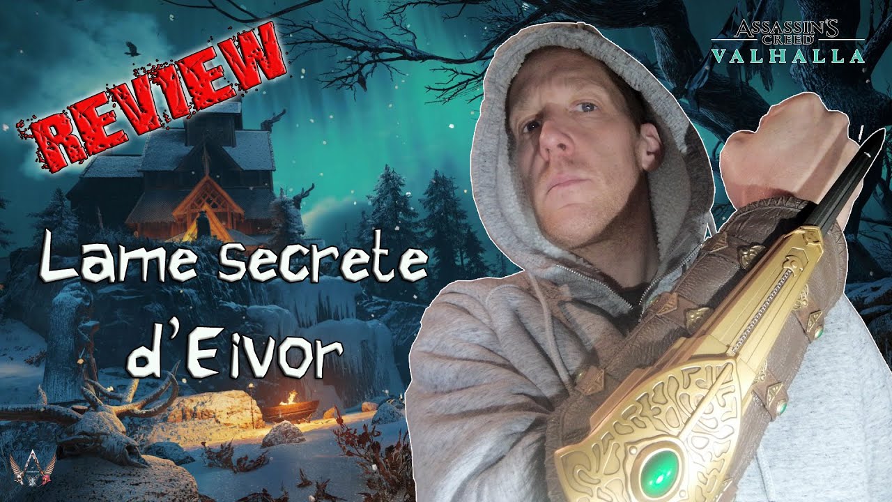 LAME SECRETE - EIVOR - ASSASSIN'S CREED VALHALLA - UBICOLLECTIBLES - HIDDEN  BLADE 