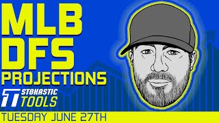Stokastic Mlb Sims Tuesday 627  Draftkings Mlb Dfs Picks