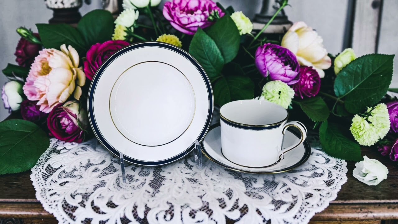 Sunshine Antiques】20260626 Spode - Y8579 Lausanne 英國骨瓷下午
