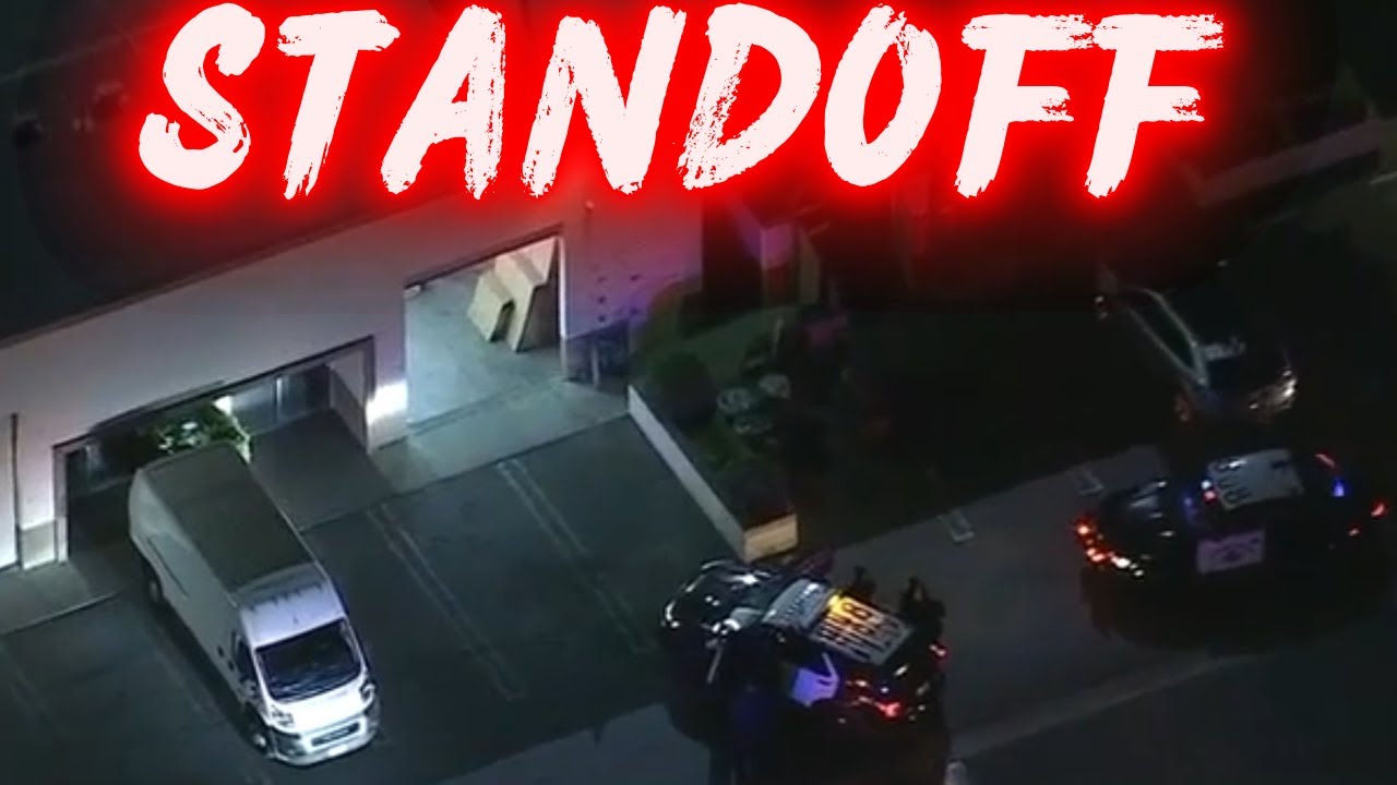 🚨 Police CHASE Ends in Intense STANDOFF – Stolen Vehicle Drama! - YouTube