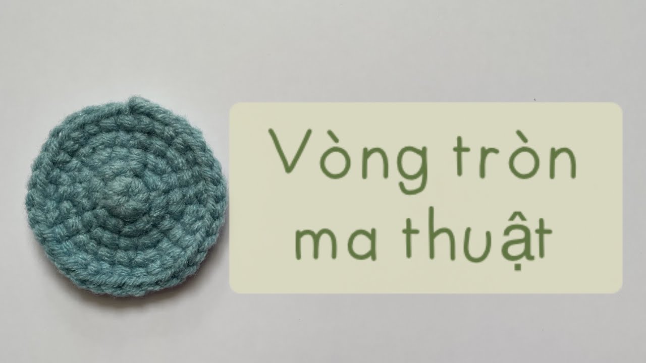 Cách móc vòng tròn ma thuật, tăng mũi đơn |Magic ring (Mr), increase| Moc Dan Handmade