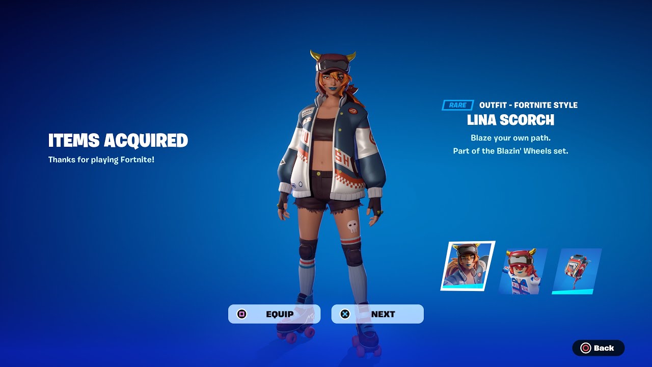HOW TO GET LINA SCORCH SKIN IN FORTNITE YouTube