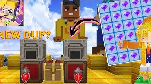 new duplicate glitch skyblock Blockman go all time work
