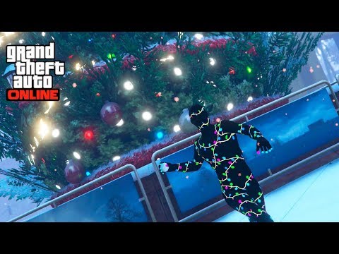 [Facecam] GTA ONLINE - CONFERINDO OS TRAJES DE NATAL