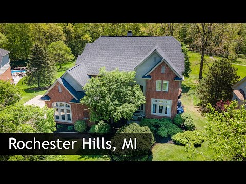 1715 Skyline Dr, Rochester Hills, MI home video tour