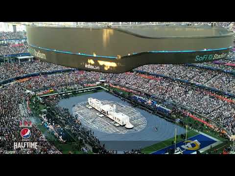 Super Bowl Halftime Show From Inside Sofi