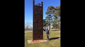 The Latvian Sculpture Installation  -  Part One