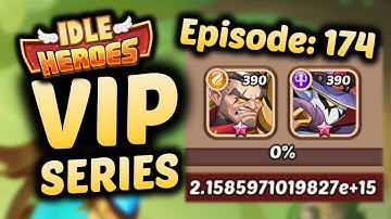 HUGE PvE Damage vs Broken Spaces - Episode 174 - The IDLE HEROES VIP Series