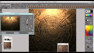 tunnels - part5 - one more way to add 3D look to the surface texture
