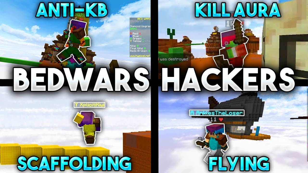 Guide] How to deal with hackers in bedwars