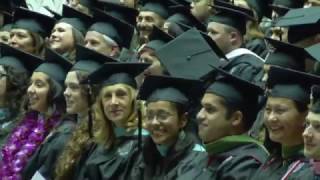 UNM Graduate Commencement - Fall 2016