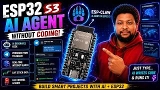 Build ESP32 Projects Using AI — WITHOUT Coding! | ESP-Claw AI Agent Demo 🦞