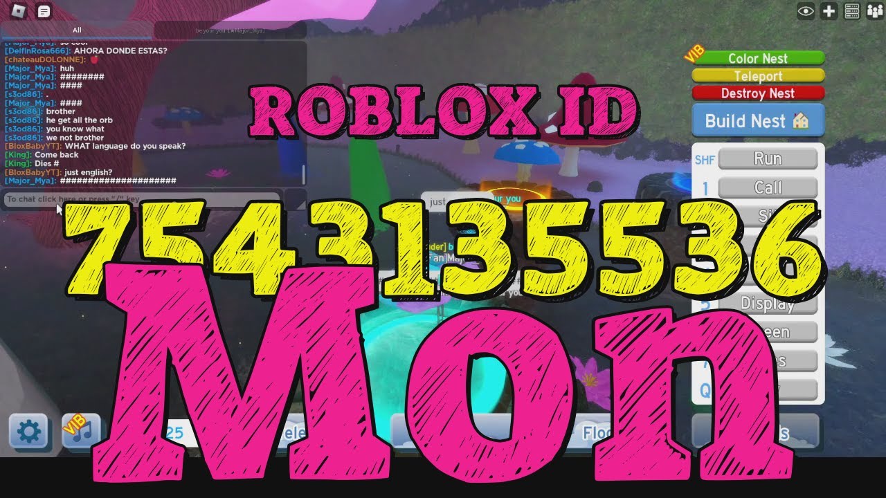 MON Roblox Song Codes YouTube