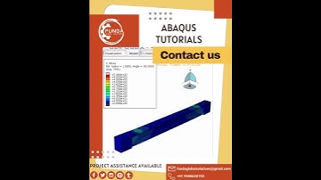 Abaqus Reinforced Concrete Beam FEA | Concrete + Rebar Analysis #abaqus  #compositematerials