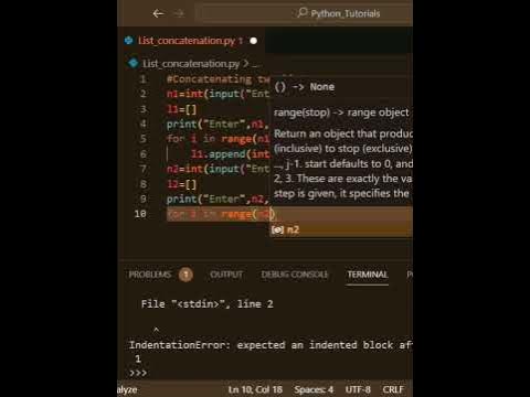 Python program to concatenate two lists into another list. | Python ...