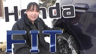 ◆HONDA FIT◆ハブAssy交換する！走行距離16万キロのフィット足回り修理★ベアリング異音！