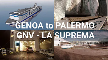 Quanto costa il viaggio Palermo Genova in nave?