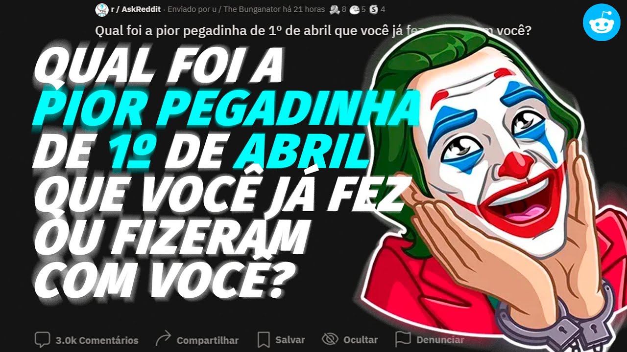 QUAL FOI A PIOR PEGADINHA DE 1º DE ABRIL QUE VOCÊ JÁ FEZ OU FIZERAM COM ...
