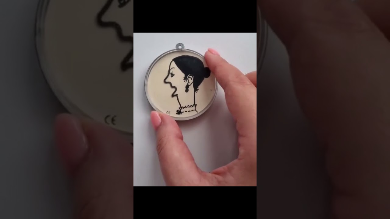 Shake-a-face antique 