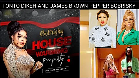 Bobrisky house warming saga Tonto Dikeh and James Brown pepper Bob Nancy Isime Disneyland tour