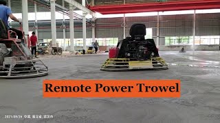 New Promotion RC-100T Remote control trowel factory in china
