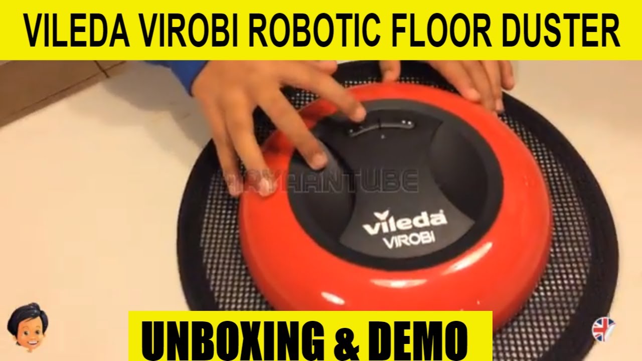 Lidl Vileda Virobi Robotic Floor Cleaning Robot Robotic