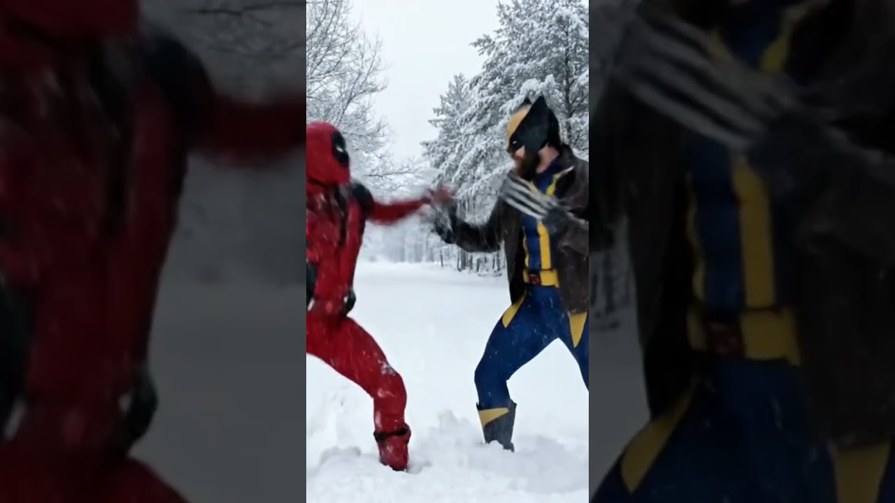 "Deadpool and Wolverine" Battle created with help from Google Gemini
