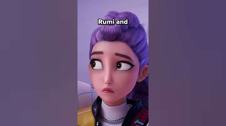 Did you notice Rumi's eyemakeup | Jinu X Rumi #kpopdemonhunters #rumi #jinu #shorts