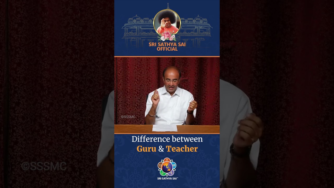 Watch Difference between Guru & Teacher #SatsangShorts on YouTube Watch Difference between Guru & Teacher #SatsangShorts on YouTube