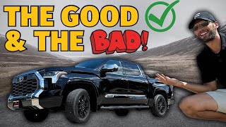 The good and the bad… owning a 2023 Toyota Tundra 1794 TRD Off-Road with iForce Max