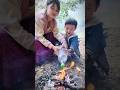 Mother help som skills 🔥 #bushcraft #camping #survival #outdoors #skills #shorts