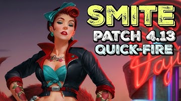 Smite Patch 4.13: Quick-Fire Review