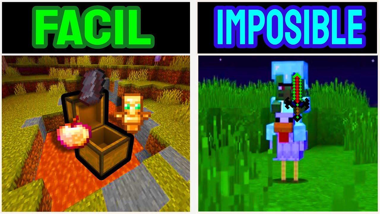 Cosas Más Difíciles De Encontrar En Minecraft www.youtube.com